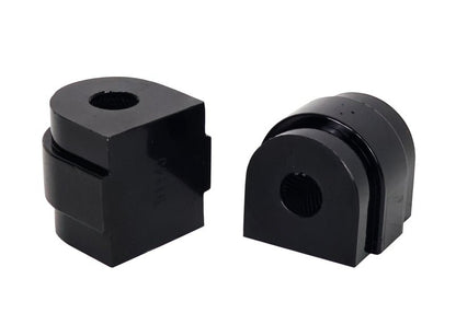 Whiteline 07 - 11 BMW 328i Base 16mm Sway Bar Bushings w/ Grease - Retaining Knurled ID - Sway Bar Bushings - Whiteline