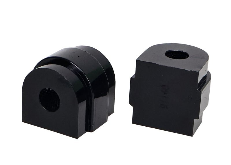 Whiteline 07 - 11 BMW 328i Base 16mm Sway Bar Bushings w/ Grease - Retaining Knurled ID - Sway Bar Bushings - Whiteline