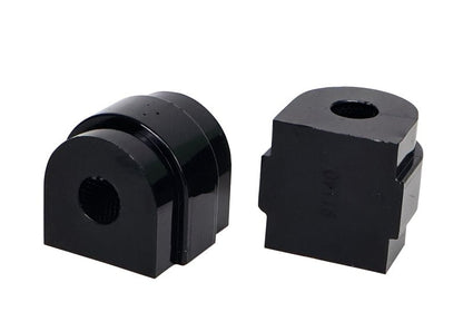Whiteline 07 - 11 BMW 328i Base 16mm Sway Bar Bushings w/ Grease - Retaining Knurled ID - Sway Bar Bushings - Whiteline