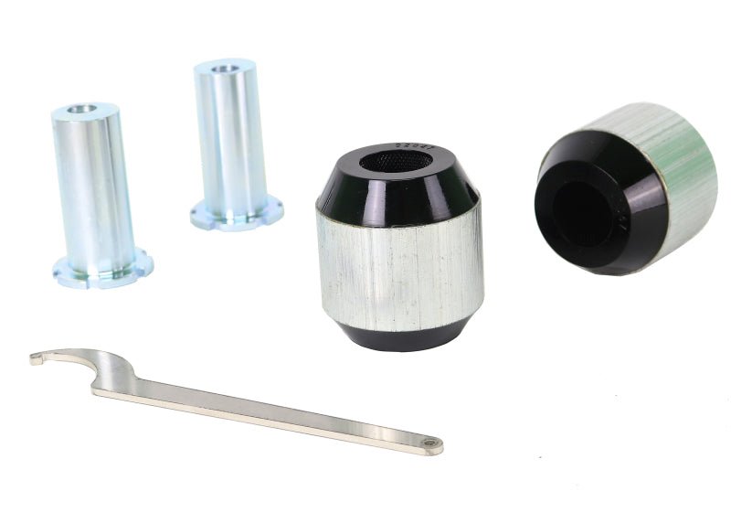 Whiteline 18 - 23 Kia Stinger Front Control Arm Lower Bushing Kit Double Offset Bushing Kits