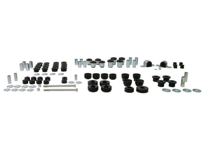 Whiteline 65 - 82 Chevrolet Corvette C2/C3 Essential Front and Rear Vehicle Kit - Bushing Kits - Whiteline