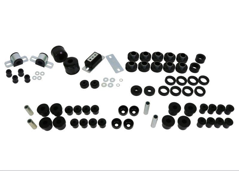 Whiteline 80 - 86 Jeep CJ5/CJ7 Essential Front and Rear Vehicle Kit - Sway Bar Bushings - Whiteline