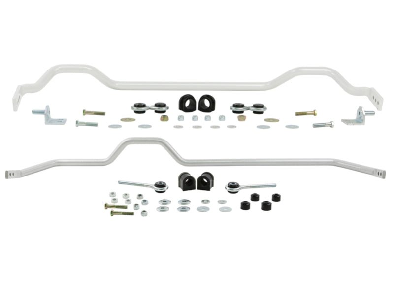 Whiteline Sway Bar Kit 27mm Front 22mm Rear Adjustable Complete Handling Upgrade - Sway Bars - Whiteline