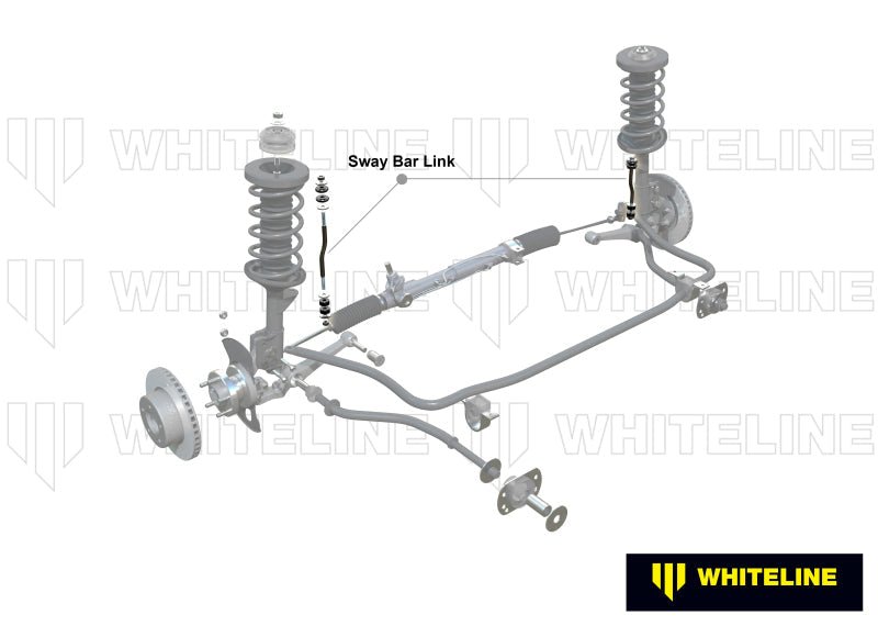 Whiteline Sway Bar Link Kit Upgrade for Improved Handling - Sway Bars - Whiteline