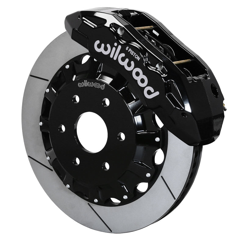 Wilwood 21-25 RAM 1500 TRX/RHO TX6R Black Front Big Brake Kit - 16.00x1.36-Big Brake Kits-Wilwood