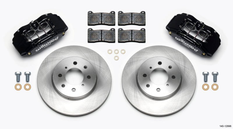 Wilwood DPHA Front Caliper & Rotor Kit Honda / Acura w/ 262mm OE Rotor-Big Brake Kits-Wilwood