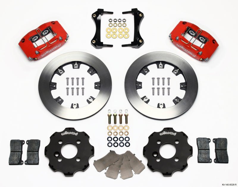 Wilwood Dynapro Radial Front Kit 12.19in Red Mini Cooper-Big Brake Kits-Wilwood