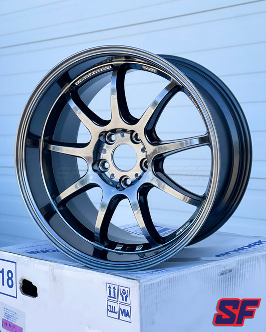 Work Emotion D9R 18x9.5 +38 5x114.3 GT Silver