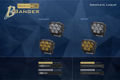 Wrangler JL (2018+): Morimoto BigBanger LED Ditch Light System - LED Light Pods - Morimoto