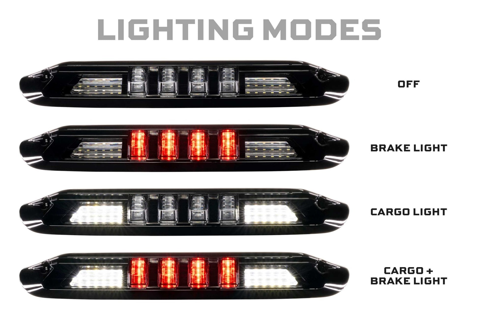 X3B LED Third Brake Light: 07 - 14 Silverado/ Sierra/ Hummer H3T - Brake light - Morimoto