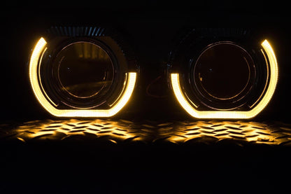 X5 - R 2.0 (White/Amber LED Switchback) (SET) - Shrouds - Morimoto
