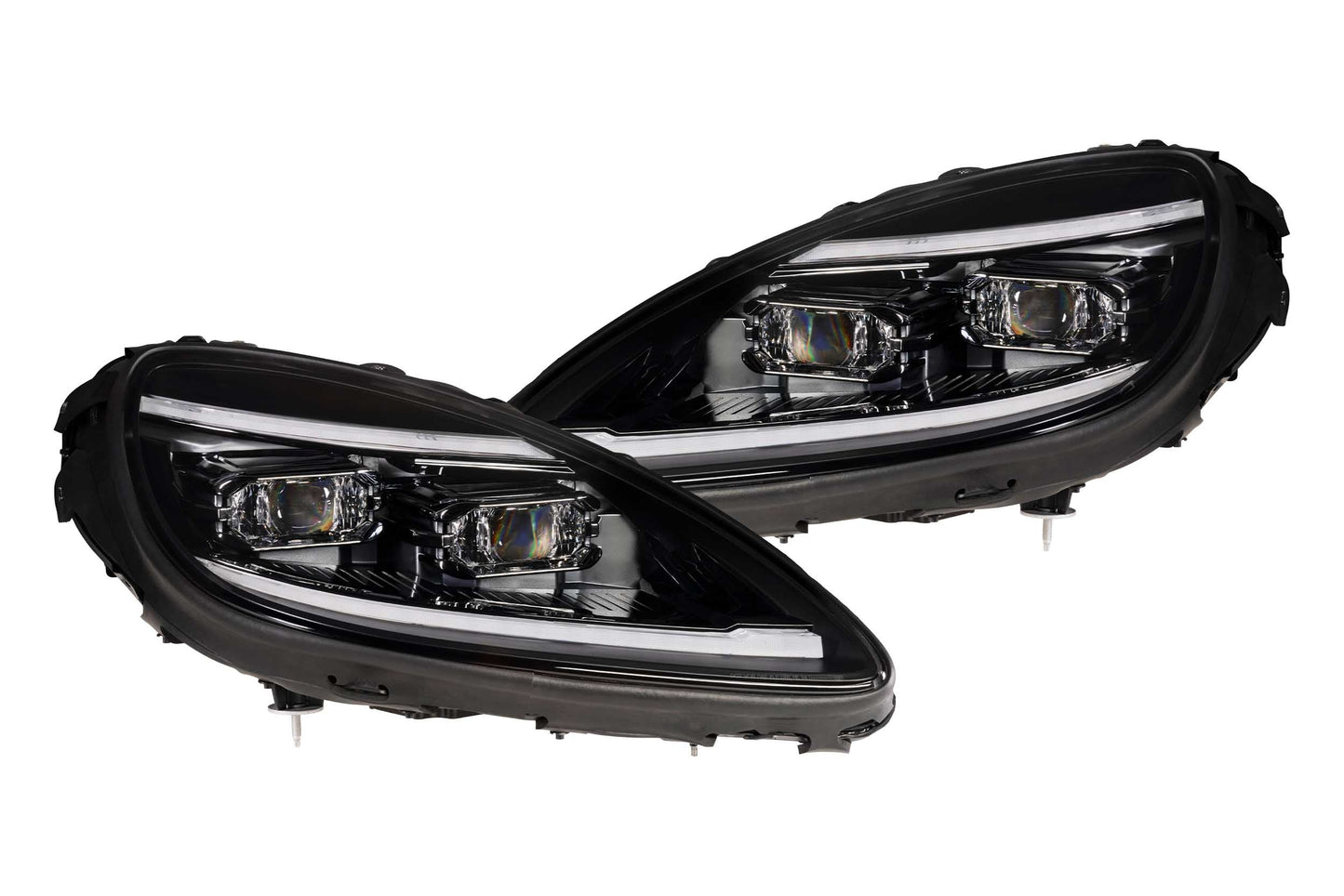 XB Evo Headlights: 05-13 Corvette C6 (Set)