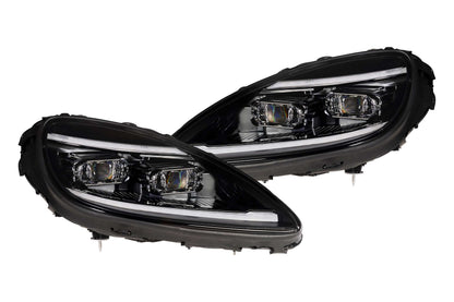 XB Evo Headlights: 05-13 Corvette C6 (Set)
