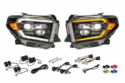 XB Evo Headlights: 14-21 Toyota Tundra (Set)