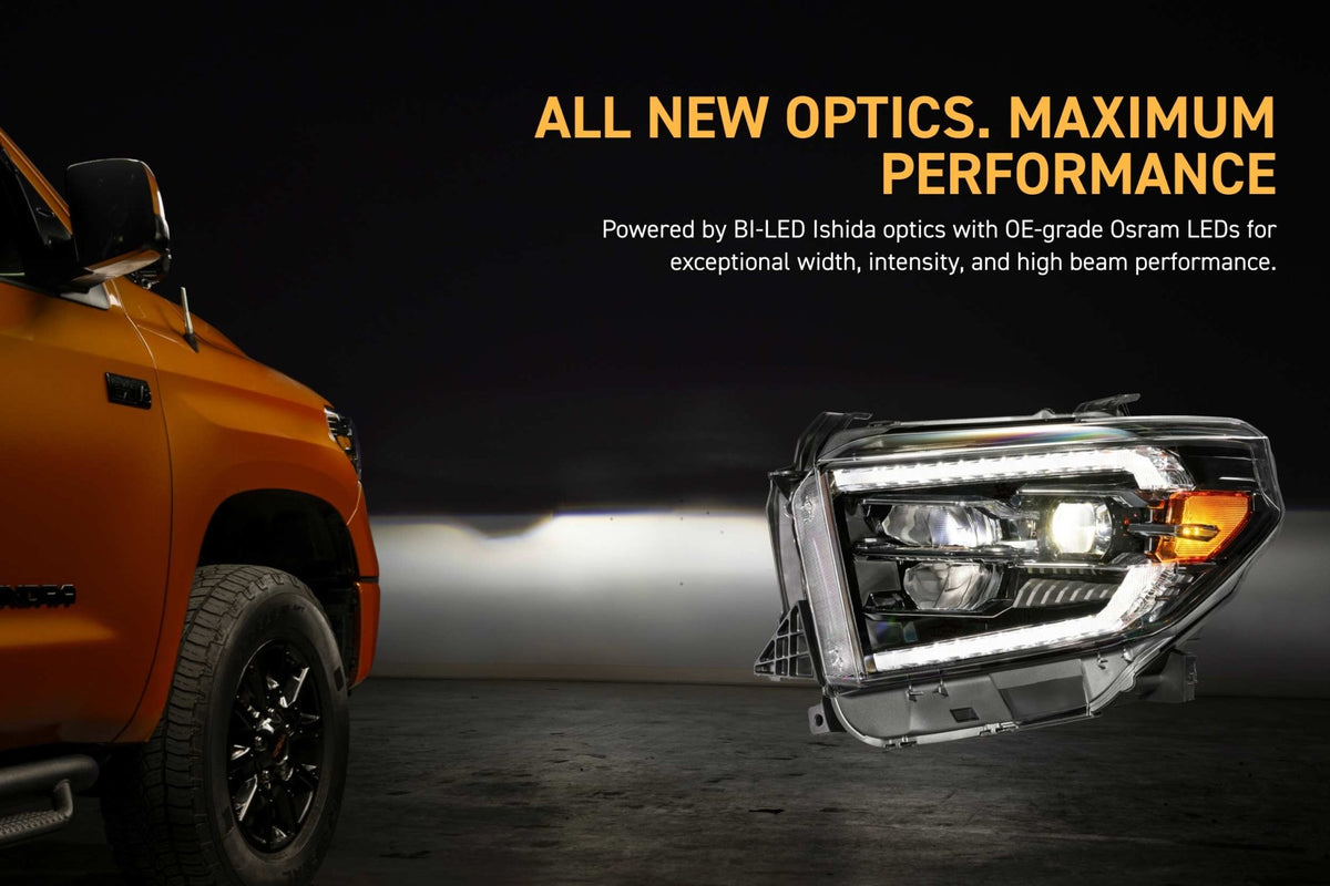 XB Evo Headlights: 14-21 Toyota Tundra (Set)-Headlights-Morimoto