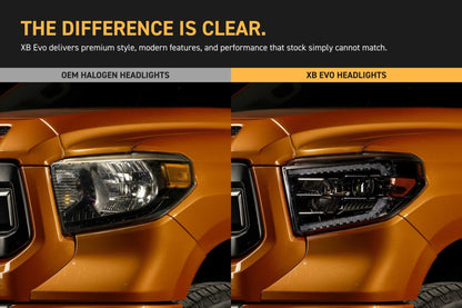XB Evo Headlights: 14-21 Toyota Tundra (Set)-Headlights-Morimoto
