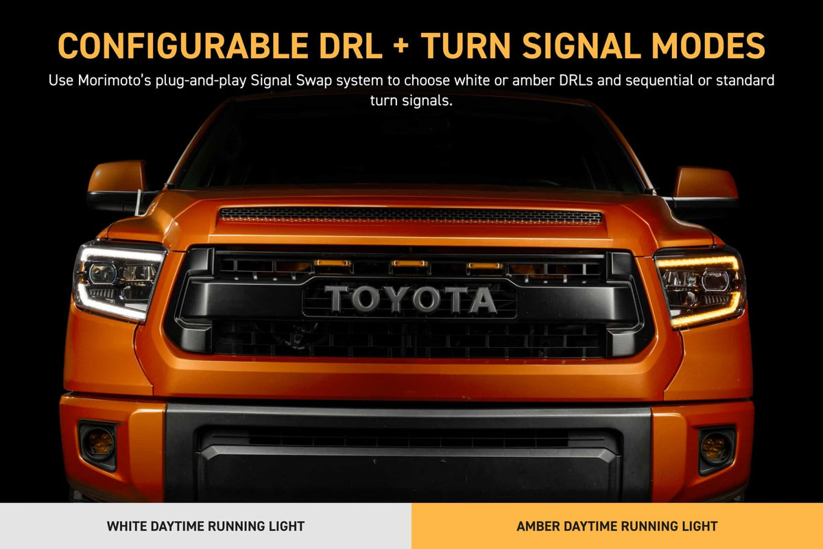 XB Evo Headlights: 14-21 Toyota Tundra (Set)-Headlights-Morimoto