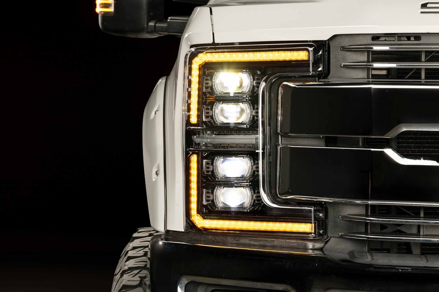 XB Evo Headlights: 17-19 Ford Super Duty (Set)