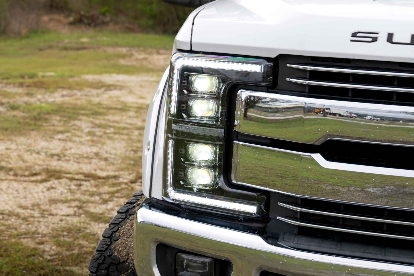 XB Evo Headlights: 17-19 Ford Super Duty (Set)