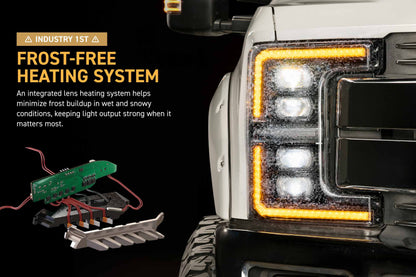 XB Evo Headlights: 17-19 Ford Super Duty (Set)