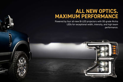 XB Evo Headlights: 20-22 Ford Super Duty (Set)