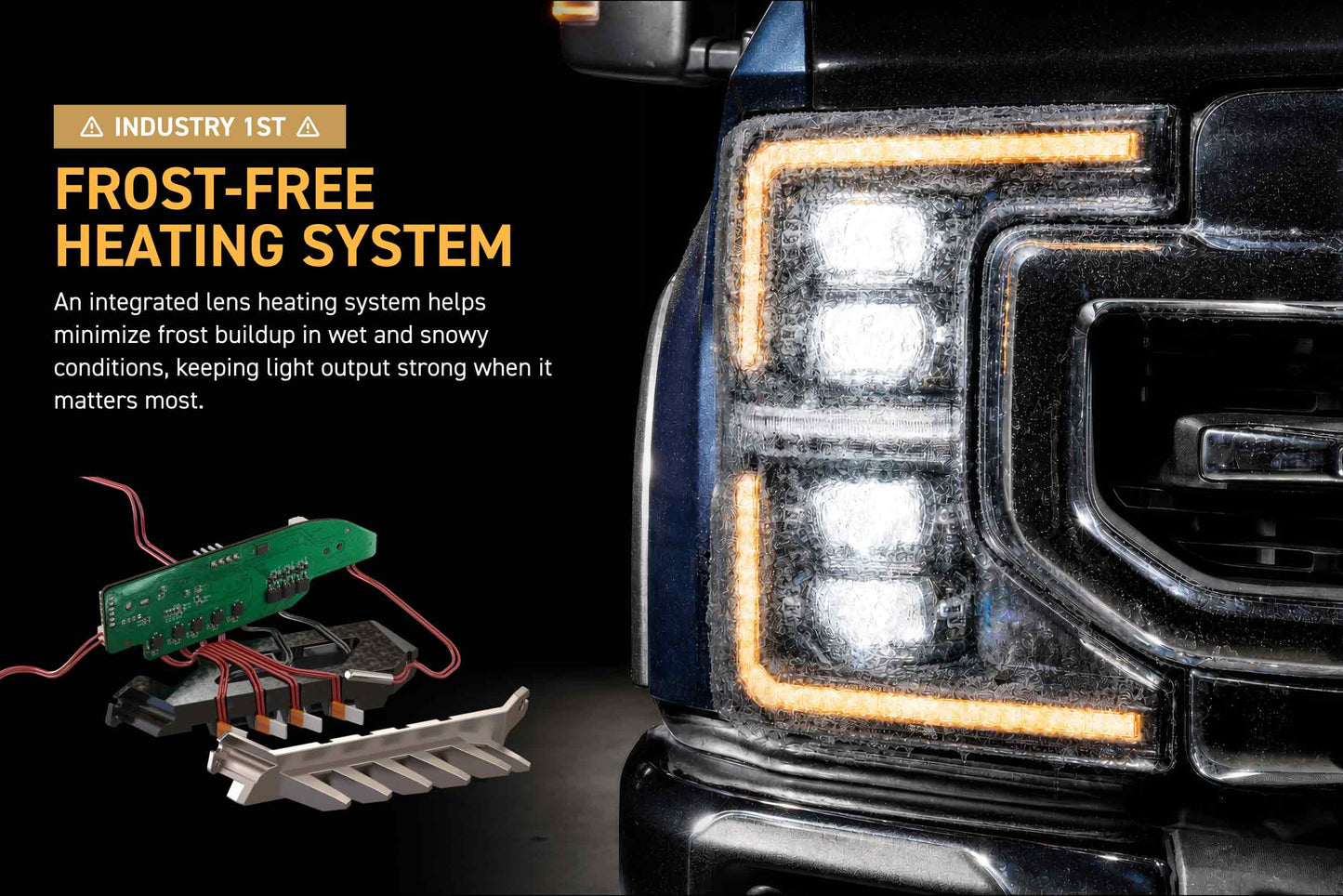 XB Evo Headlights: 20-22 Ford Super Duty (Set)