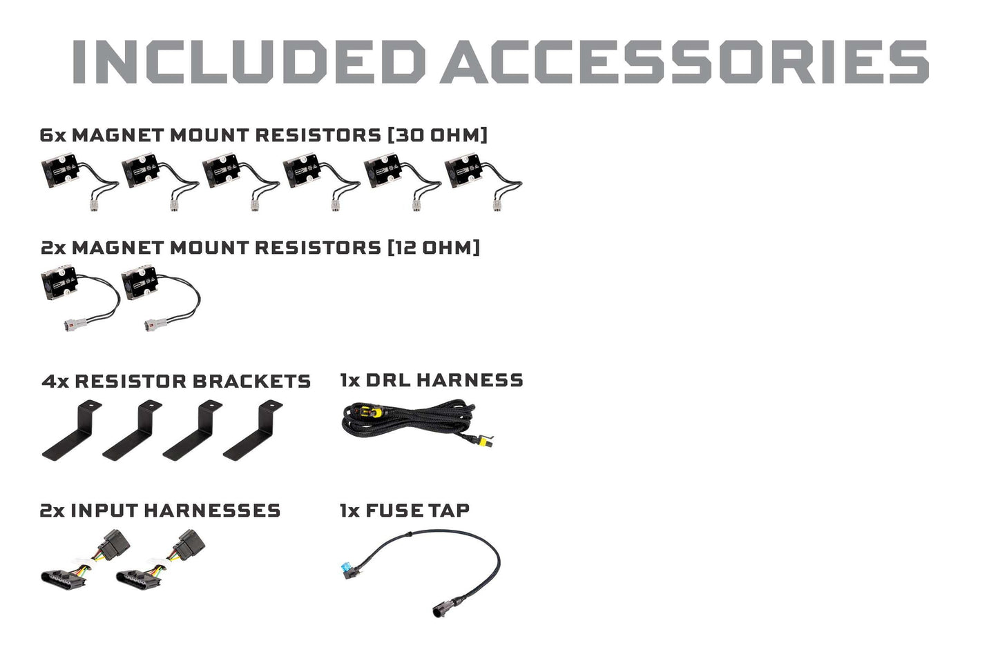 XB Evo Hybrid Headlights: 05-13 Corvette C6 (Set)