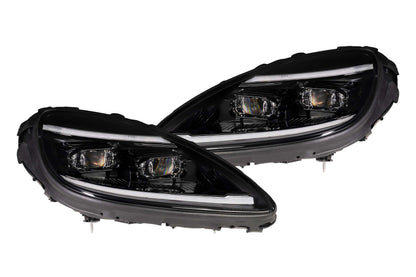 XB Evo Hybrid Headlights: 05-13 Corvette C6 (Set)