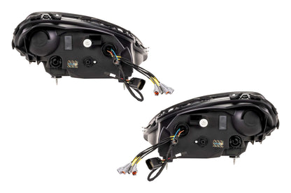XB Evo Hybrid Headlights: 05-13 Corvette C6 (Set)-Headlights-Morimoto