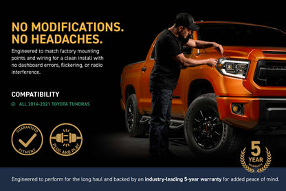 XB Evo Hybrid Headlights: 14-21 Toyota Tundra (Set)