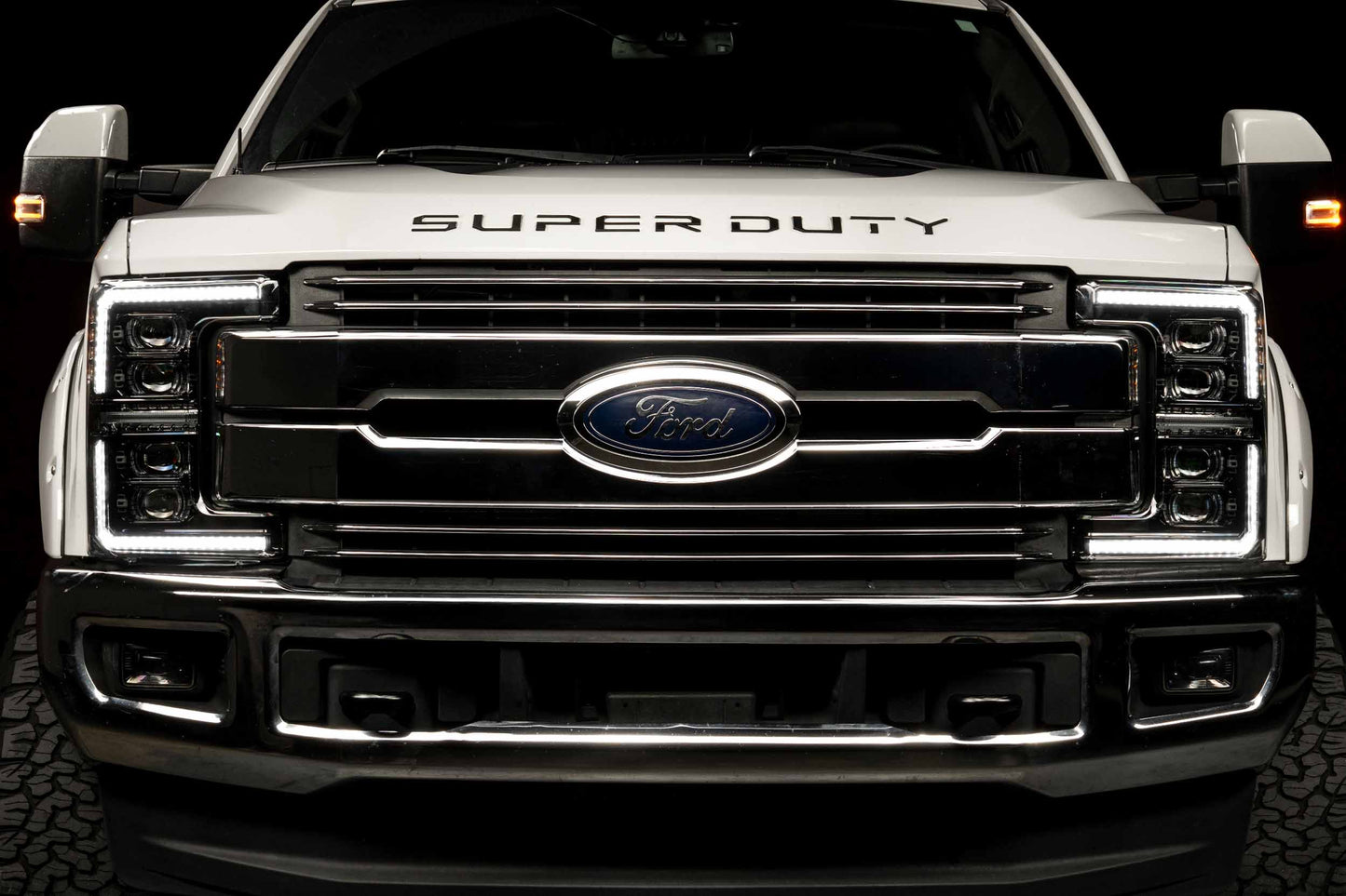 XB Evo Hybrid Headlights: 17-19 Ford Super Duty (Set)