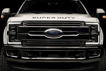 XB Evo Hybrid Headlights: 17-19 Ford Super Duty (Set)