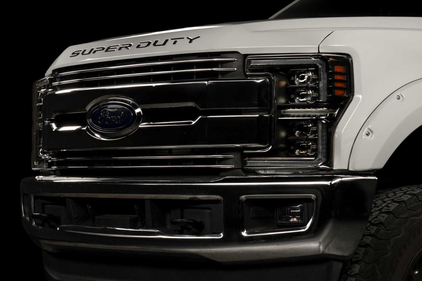 XB Evo Hybrid Headlights: 17-19 Ford Super Duty (Set)