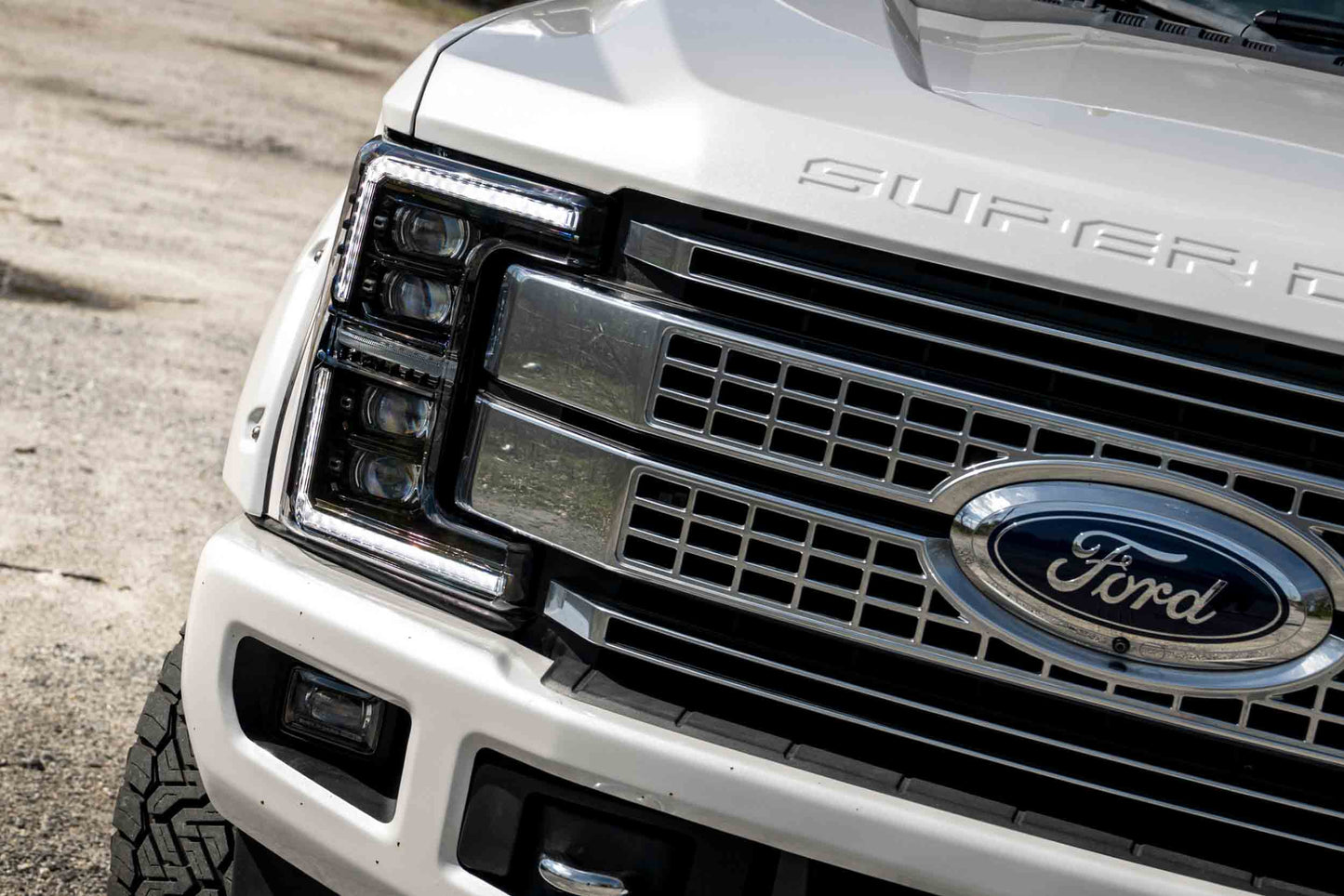 XB Evo Hybrid Headlights: 17-19 Ford Super Duty (Set)