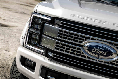 XB Evo Hybrid Headlights: 17-19 Ford Super Duty (Set)