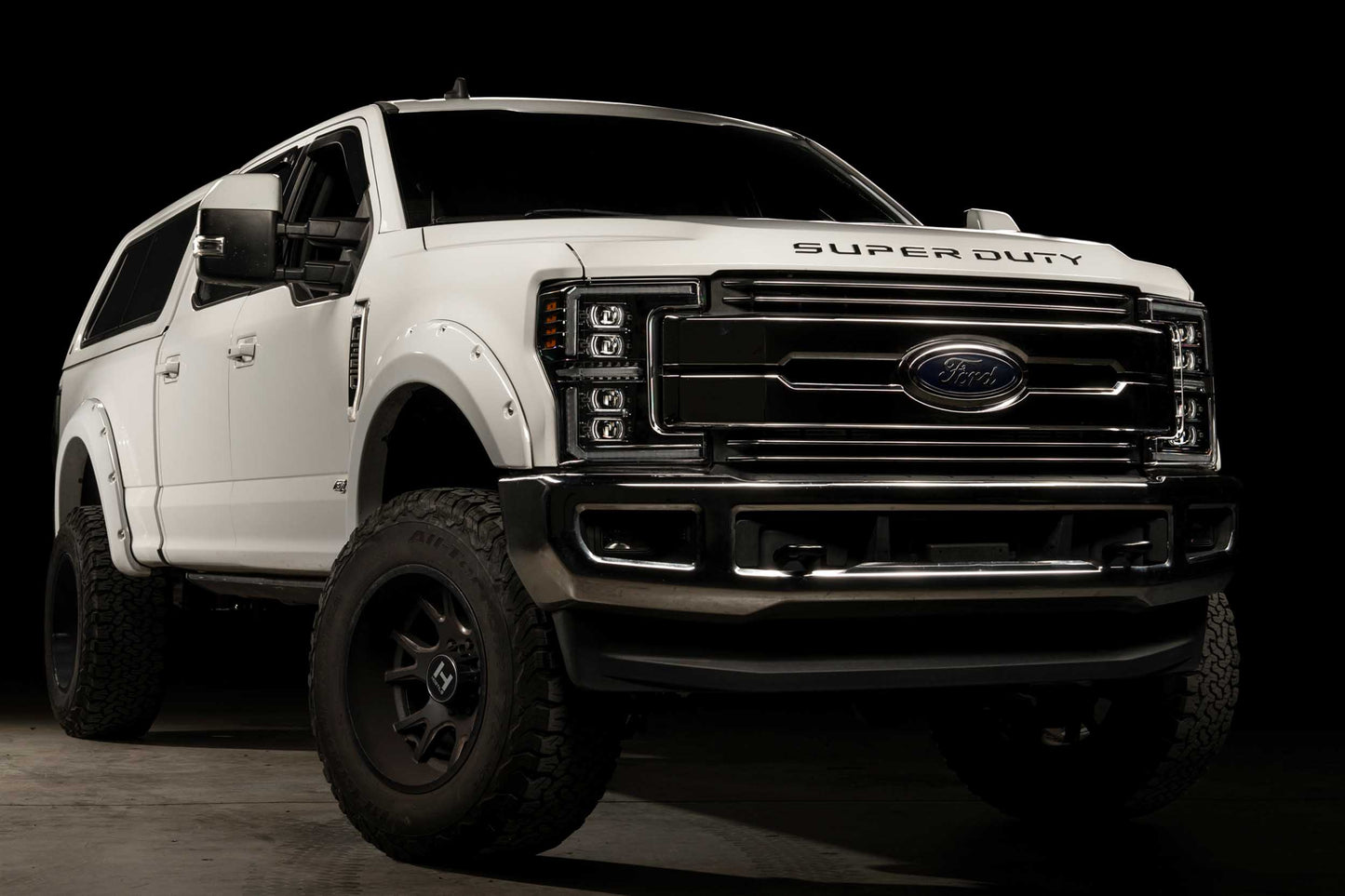 XB Evo Hybrid Headlights: 17-19 Ford Super Duty (Set)