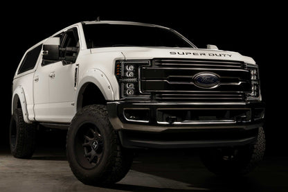 XB Evo Hybrid Headlights: 17-19 Ford Super Duty (Set)