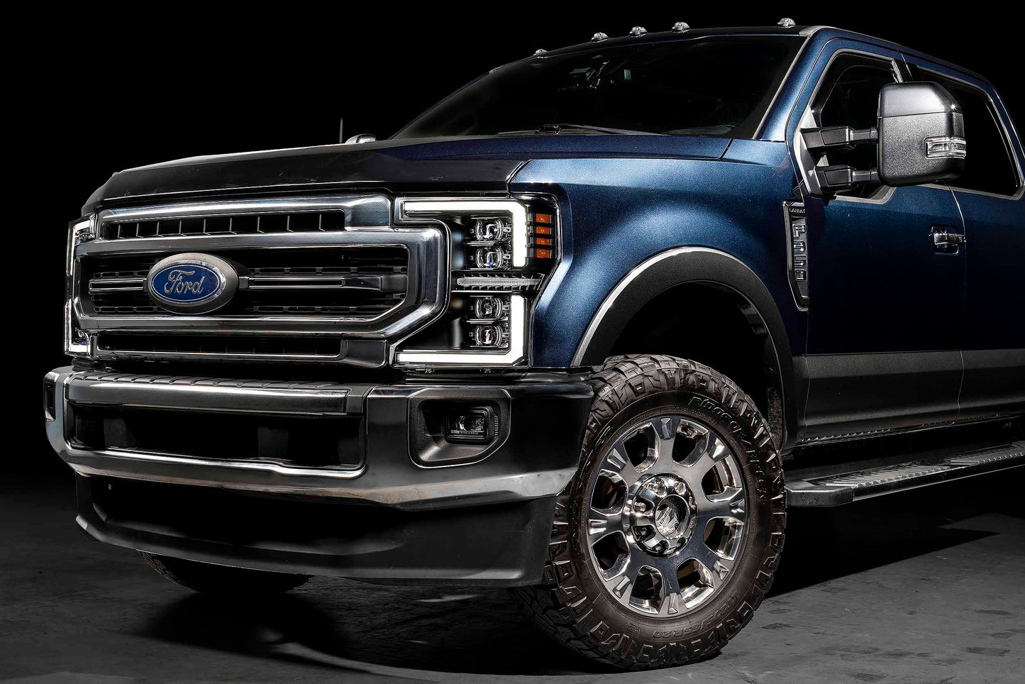 XB Evo Hybrid Headlights: 20-22  Ford Super Duty (Set)
