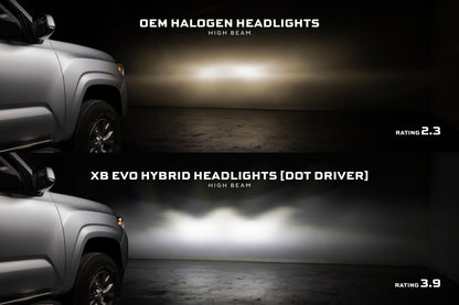 XB Evo Hybrid Headlights: Toyota Tacoma (16 - 23 / Set) - Headlights - Morimoto XB LED Headlights