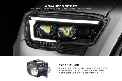 XB Evo Hybrid Headlights: Toyota Tacoma (16 - 23 / Set) - Headlights - Morimoto XB LED Headlights