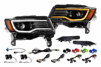 XB LED Headlights: Jeep Grand Cherokee (14 - 22 / Gen II / Set) - Headlights - Morimoto XB LED Headlights