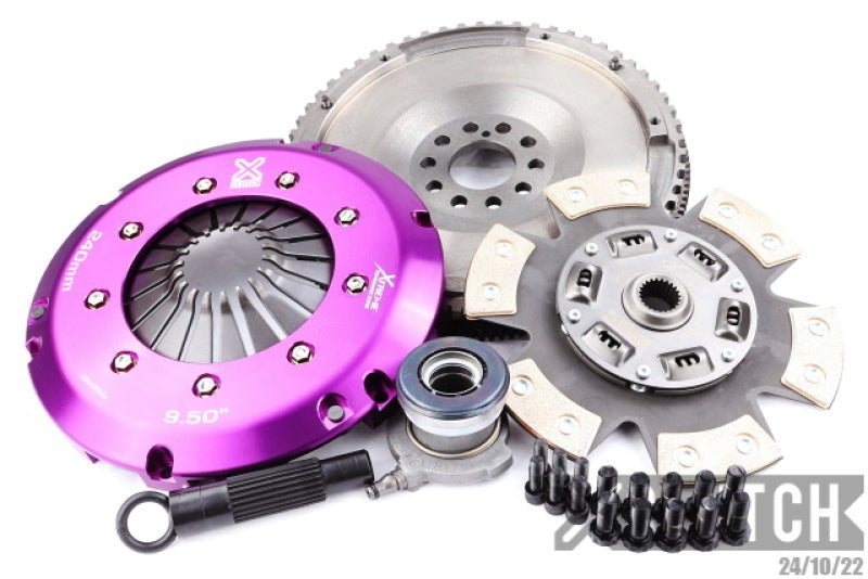 XClutch 05-07 Volvo S40 T5 2.5L Stage 2R Extra HD Sprung Ceramic Clutch Kit-Clutch Kits - Single-XCLUTCH
