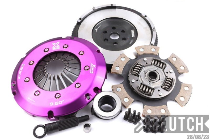 XClutch 06-07 Mazda Mazdaspeed 3 2.3L Turbo Stage 2R Extra HD Sprung Ceramic Clutch Kit-Clutch Kits - Single-XCLUTCH