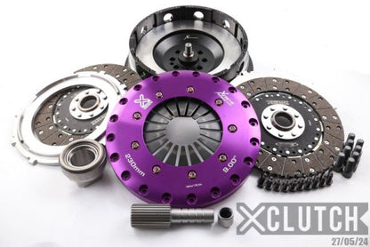 XClutch 07-10 BMW 335i Base 3.0L 9in Twin Solid Organic Clutch Kit (8 Bolt/PB in Input Shaft)-Clutch Kits - Multi-XCLUTCH