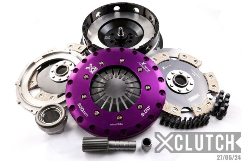XClutch 11-13 BMW 335is Base 3.0L 9in Twin Solid Ceramic Clutch Kit (6 Bolt/PB in Input Shaft)-Clutch Kits - Multi-XCLUTCH