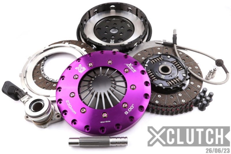 XClutch 13-18 Ford Focus ST 2.0L 9in Twin Sprung Organic Clutch Kit-Clutch Kits - Multi-XCLUTCH