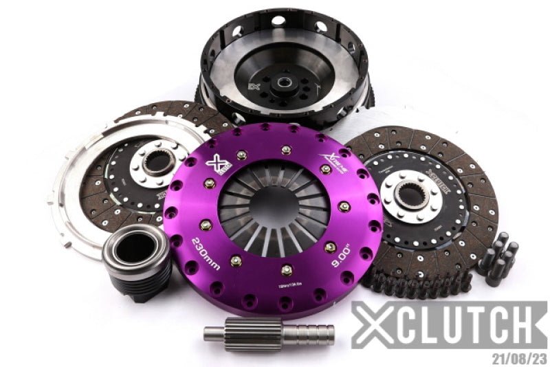XClutch 15-18 BMW M3 Base 3.0L 9in Twin Solid Organic Clutch Kit-Clutch Kits - Multi-XCLUTCH