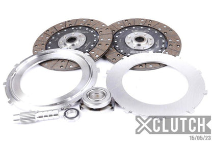 XClutch Honda 9in Twin Solid Organic Multi - Disc Service Pack Clutch Rebuild Kits
