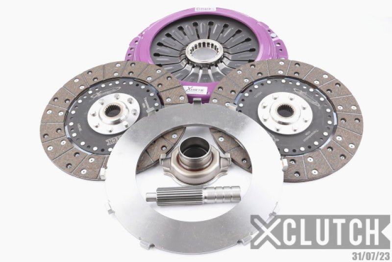 XClutch Subaru 9in Twin Solid Organic Multi - Disc Service Pack Clutch Rebuild Kits