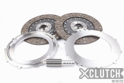 XClutch Toyota 9in Twin Solid Organic Multi - Disc Service Pack Clutch Rebuild Kits
